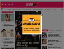 Tablet Screenshot of clubdofitness.com.br